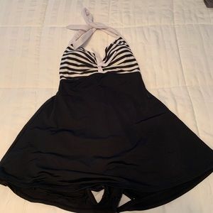 Retro style swimsuit